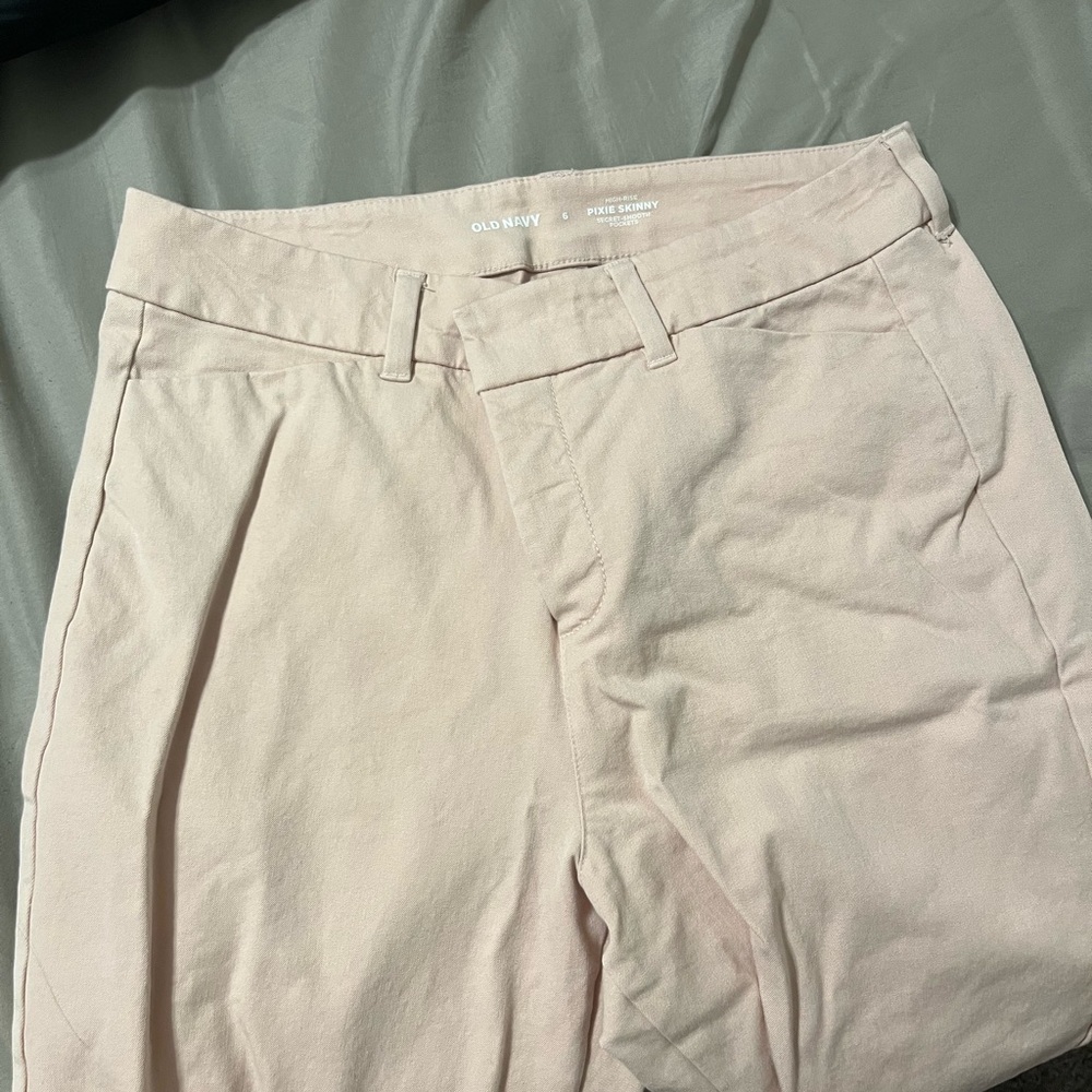 Old Navy Blush Pixie Skinny Pants